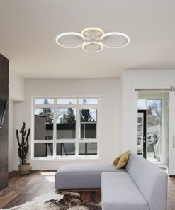 Φωτιστικό Οροφής LED 51W 3IN1 Dimmable με Τηλεχειριστήριο Λευκού Χρώματος V-TAC – 23394VT