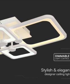 Φωτιστικό Οροφής LED 70W 3IN1 Dimmable Με Τηλεχειριστήριο Λευκού Χρώματος V-TAC – 23395VT