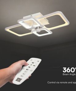 Φωτιστικό Οροφής LED 70W 3IN1 Dimmable Με Τηλεχειριστήριο Λευκού Χρώματος V-TAC – 23395VT