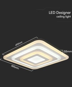 Φωτιστικό Οροφής LED 82W 3IN1 Dimmable Λευκού Χρώματος V-TAC – 23396VT