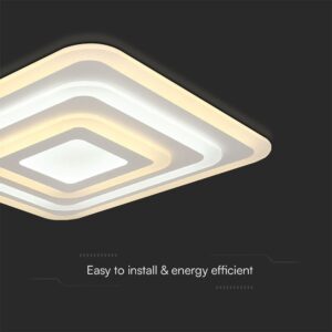 Φωτιστικό Οροφής LED 82W 3IN1 Dimmable Λευκού Χρώματος V-TAC – 23396VT