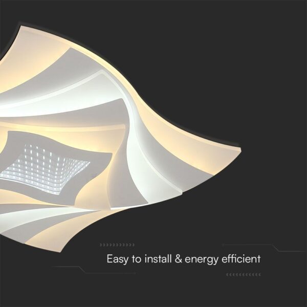 Φωτιστικό Οροφής LED 63W 3IN1 Dimmable Λευκού Χρώματος Με Τηλεχειρηστήριο V-TAC – 23397VT