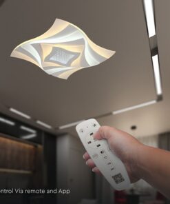Φωτιστικό Οροφής LED 63W 3IN1 Dimmable Λευκού Χρώματος Με Τηλεχειρηστήριο V-TAC – 23397VT