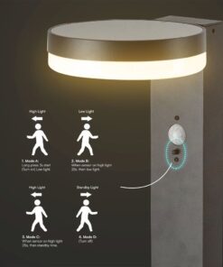 Φωτιστικό Κολωνάκι Κήπου LED 5.5W 3000Κ Ηλιακό με Αισθητήρα PIR IP54 Μαύρου Χρώματος V-TAC – 23399VT