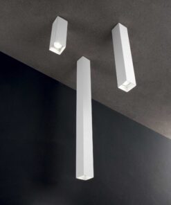 IDEAL LUX Απλίκα Τοίχου SKY 2xGU10 Λευκού Χρώματος – 126883