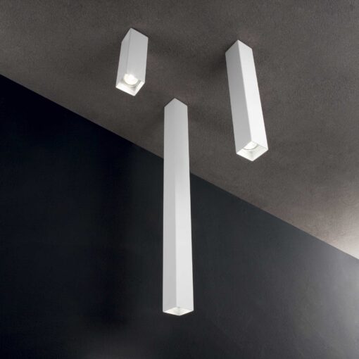 IDEAL LUX Απλίκα Τοίχου SKY 2xGU10 Λευκού Χρώματος – 126883