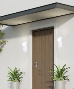 Απλίκα Τοίχου Designer με Γυάλινη Σφαίρα 1xG9 Λευκό Σώμα V-TAC – 23408