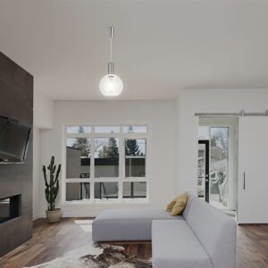 Κρεμαστό Φωτιστικό LED 5W 3000K Χρώμιο V-TAC – 23409VT