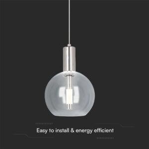 Κρεμαστό Φωτιστικό LED 5W 3000K Χρώμιο V-TAC – 23409VT