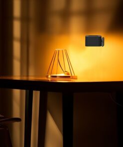 Επιτραπέζιο Επαναφορτιζόμενο Αποσπώμενο Φωτιστικό LED 3W LED με Μαγνήτη & Μανταλάκι CCT Μαύρου Χρώματος V-TAC – 23411VT