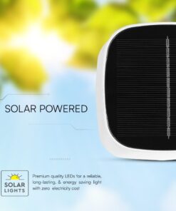 Επιτραπέζιο Φωτιστικό LED 5W Ηλιακό 3IN1 Dimmable IP65 Λευκού Χρώματος V-TAC – 23412VT