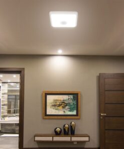 Φωτιστικό Οροφής LED 12W 3IN1 SAMSUNG CHIP Με Ανιχνευτή Κίνησης Λευκό V-TAC – 23419VT