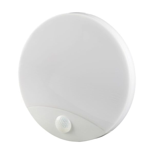 Φωτιστικό Οροφής LED 15W LED 3IN1  SAMSUNG CHIP Με Ανιχνευτή Κίνησης Λευκό IP44  V-TAC – 23420VT