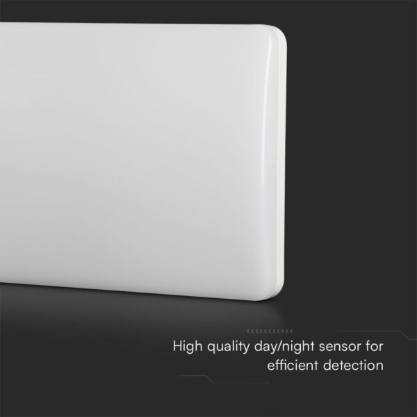 Φωτιστικό με Αρίθμηση Οδού LED 12W SAMSUNG 4000Κ IP65 Λευκό με Αισθητήρα Νύχτας/ΗμέραςV-TAC – 23422VT