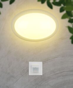 Χωνευτός Ανιχνευτής Κίνησης 2 Γραμμών 120º Ανίχνευση Λευκός V-TAC – 23425VT