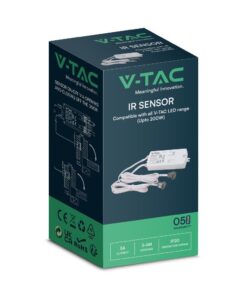 Αισθητήρας Υπερύθρων Πόρτας 5-6cm 200W 220V Λευκός V-TAC – 23428VT