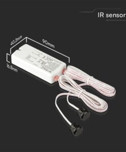 Αισθητήρας Υπερύθρων Πόρτας 5-6cm 200W 220V Λευκός V-TAC – 23428VT