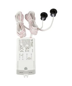Αισθητήρας Υπερύθρων Πόρτας 5-6cm 200W 220V Λευκός V-TAC – 23428VT