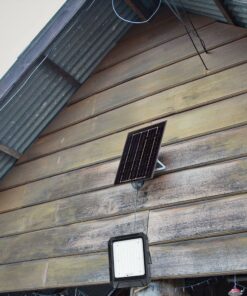 Προβολέας LED 10W 4000K με Ηλιακό Πάνελ με Μπαταρία IP65 Μαύρου Χρώματος V-TAC – 23438VT