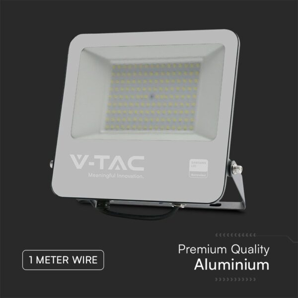 Προβολέας SAMSUNG LED 100W 6400K IP65 Μαύρου Χρώματος V-TAC – 23441VT