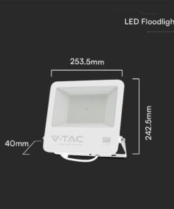 Προβολέας LED 100W 4000K IP65 Λευκού Χρώματος V-TAC – 23442VT