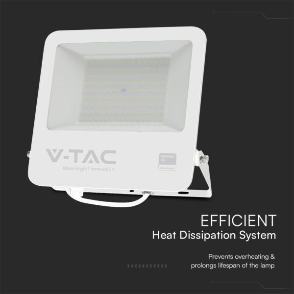 Προβολέας LED 100W 4000K IP65 Λευκού Χρώματος V-TAC – 23442VT