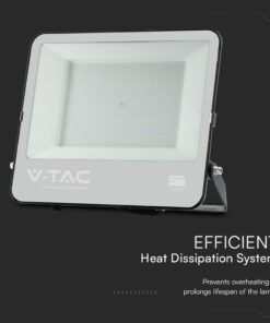 LED Προβολέας 200W V-TAC Samsung Chip Μαύρος/Γκρι 17540lm Αδιάβροχος IP65 6500K – 23444