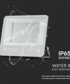 LED Προβολέας 200W V-TAC Samsung Chip Μαύρος/Γκρι 17540lm Αδιάβροχος IP65 6500K – 23444