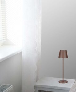 Επαναφορτιζόμενο Πορτατιφ LED 1.5W Dimmable Αφής 3000Κ IP54 Corten απόχρωση Σκουριάς με Βάση Φόρτισης V-TAC – 23446