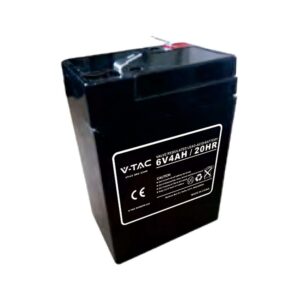 Μπαταρία 4Ah 6V Μολύβδου-Οξέος T1 70x47x107mm V-TAC - 23448