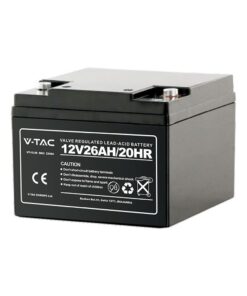 Μπαταρία 26Ah 12V Μολύβδου-Οξέος M5 166x175x125mm V-TAC – 23454