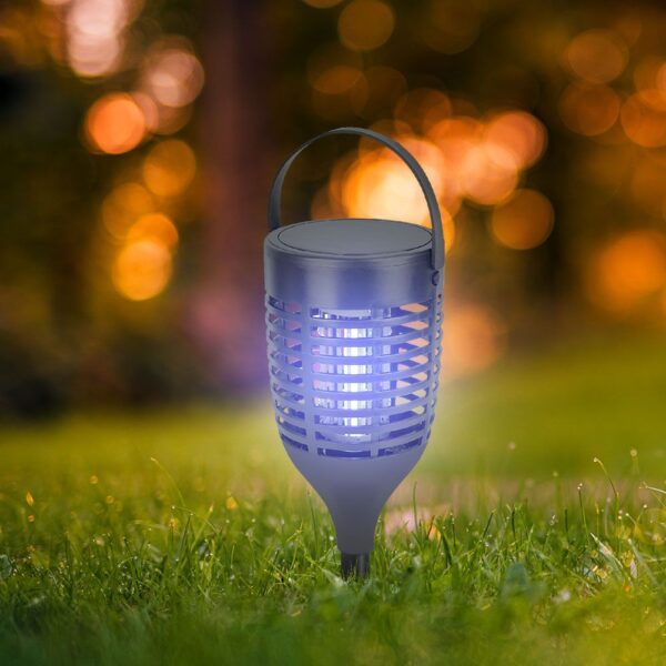 Ηλιακή Εντομοπαγίδα LED Επαναφορτιζόμενη με 3in1 Βάση V-TAC – 23459VT