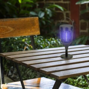 Ηλιακή Εντομοπαγίδα LED Επαναφορτιζόμενη με 3in1 Βάση V-TAC – 23459VT