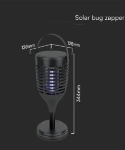 Ηλιακή Εντομοπαγίδα LED Επαναφορτιζόμενη με 3in1 Βάση V-TAC – 23459VT