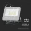 LED Προβολέας 30W Μαύρος-Γκρι V-TAC RGB+6500K με Τηλεχειριστήριο IP65 115° 2310lm  – 23462