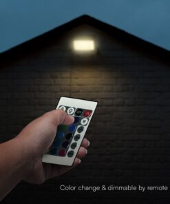 LED Προβολέας 30W Μαύρος-Γκρι V-TAC RGB+6500K με Τηλεχειριστήριο IP65 115° 2310lm – 23462