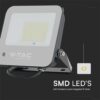 50W LED Προβολέας RGB+6500K Μαύρος με Controler IP65 V-TAC – 23463
