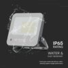 50W LED Προβολέας RGB+6500K Μαύρος με Controler IP65 V-TAC – 23463