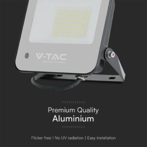 50W LED Προβολέας RGB+6500K Μαύρος με Controler IP65 V-TAC – 23463