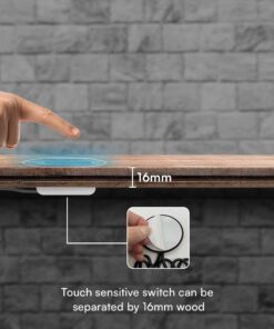 Κρυφός Διακόπτης-Dimmer Αφής Για LED Ταινίες 12-24V Λευκό V-TAC – 23465VT