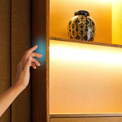 Κρυφός Διακόπτης-Dimmer Αφής Για LED Ταινίες 12-24V Μαύρος V-TAC – 23466VT