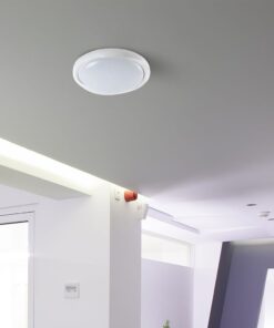 Πλαφονιέρα LED Designer 30W/60W Λευκή με Τηλεχειριστήριο Dimmable CCT V-TAC – 23585