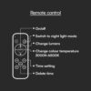 Πλαφονιέρα Κυκλική LED Designer με Τηλεχειριστήριο CCT 20W/40W Dimmable Λευκή V-TAC – 23587