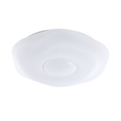 Πλαφονιέρα Κυκλική LED Designer με Τηλεχειριστήριο CCT 20W/40W Dimmable Λευκή V-TAC – 23587