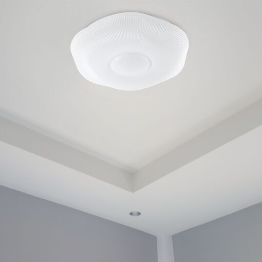 Πλαφονιέρα LED Designer 30W/60W Λευκή με Τηλεχειριστήριο Dimmable CCT V-TAC – 23588