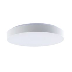 Πλαφονιέρα LED Designer 20W/40W Λευκή με Τηλεχειριστήριο Dimmable CCT V-TAC – 23589