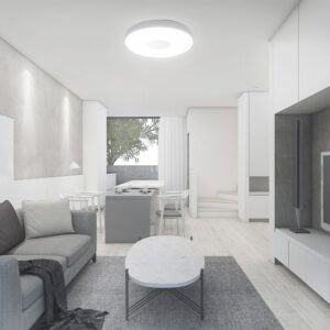 Πλαφονιέρα Κυκλική LED Designer με Τηλεχειριστήριο CCT 20W/40W Dimmable Λευκή V-TAC – 23591