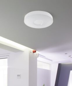 Πλαφονιέρα LED Designer 30W/60W Λευκή με Τηλεχειριστήριο Dimmable CCT V-TAC – 23592