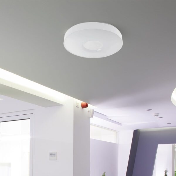Πλαφονιέρα LED Designer 30W/60W Λευκή με Τηλεχειριστήριο Dimmable CCT V-TAC – 23592
