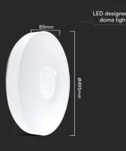 Πλαφονιέρα LED Designer 30W/60W Λευκή με Τηλεχειριστήριο Dimmable CCT V-TAC – 23592
